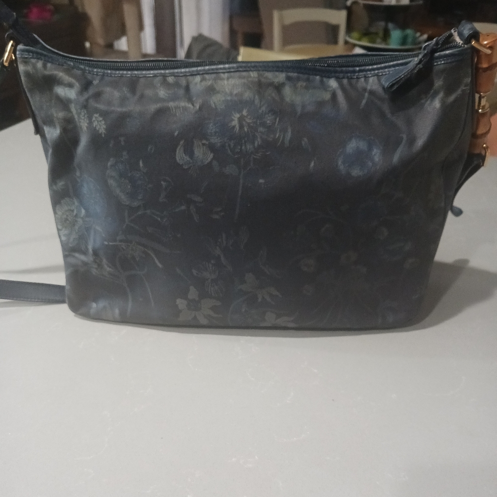 Authentic vintage Gucci with flour pattern shoulder bag - Picture 5 of 17